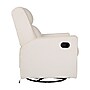Flash Furniture Cash Fabric Swivel Glider Rocker Manual Recliner Chair, Off-White Boucle (CYRAC536UOFWBC)~#|#~sp309495977_sc7