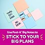 Post-it Super Sticky Big Notes, 8" x 8", Pink Salt, 30 Sheet/Pad (BN-8PNK)~#|#~sp309626117_sc7