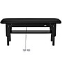 Viva Comfort Electric Height Adjustable Bariatric Treatment Table with Shelf, 1500 lbs Capacity, Black (ADI903-60-630-BLK)~#|#~sp309629452_sc7