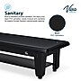 Viva Comfort Electric Height Adjustable Bariatric Treatment Table with Shelf, 1500 lbs Capacity, Black (ADI903-60-630-BLK)~#|#~sp309629457_sc7