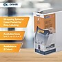 Davis Group QuickFit 4" 3-Ring Standard Binders, D-Ring, White, 4/Pack (87060-04)~#|#~sp309630514_sc7