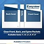 Davis Group Easyview Premium 4" 3-Ring Standard Binders, D-Ring, Turquoise Blue, 4/Pack (8406-52-04)~#|#~sp309630588_sc7