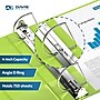 Davis Group Easyview Premium 4" 3-Ring Standard Binders, D-Ring, Lime Green, 4/Pack (8406-24-04)~#|#~sp309630600_sc7