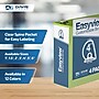 Davis Group Easyview Premium 4" 3-Ring Standard Binders, D-Ring, Lime Green, 4/Pack (8406-24-04)~#|#~sp309630601_sc7