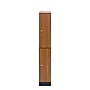 Alpine Industries 72" 2-Tier 1-Column Storage Locker, Oak (701-O-1-SPO-MK)~#|#~sp309691379_sc7