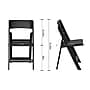Flash Furniture Hercules Tucker Resin Banquet Folding Chair, Black (LEL1MBK)~#|#~sp309696110_sc7