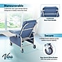Viva Comfort Leather Bariatric 3-Position Geri Chair Recliner with Casters, Blue (ADIME915-01-BLU-MK)~#|#~sp309696152_sc7