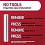 Command Cable Organizer Channel, White (17308-ES)~#|#~sp310015044_sc7