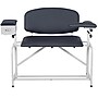 Viva Comfort Bariatric Extra-Tall Phlebotomy Chair with Drawer, 750 lb. Capacity, 2 Flip Up Arms, Black (ADI997-01D-BT-BLK)~#|#~sp310016596_sc7
