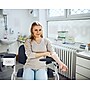Viva Comfort Bariatric Extra-Tall Phlebotomy Chair with Drawer, 750 lb. Capacity, 2 Flip Up Arms, Black (ADI997-01D-BT-BLK)~#|#~sp310016597_sc7