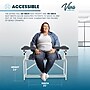 Viva Comfort Bariatric Extra-Tall Phlebotomy Chair with Drawer, 750 lb. Capacity, 2 Flip Up Arms, Black (ADI997-01D-BT-BLK)~#|#~sp310016600_sc7