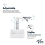 Viva Comfort Aluminum Wall Mount Bracket with Basket, Compatible With Viva Omni Spot Monitor, White (ADIME912-WM-08)~#|#~sp310016665_sc7