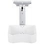 Viva Comfort Aluminum Wall Mount Bracket with Basket, Compatible With Viva Omni Spot Monitor, White (ADIME912-WM-08)~#|#~sp310016667_sc7