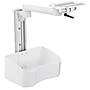 Viva Comfort Aluminum Wall Mount Bracket with Basket, Compatible With Edan M3 Spot Monitor, White (ADIME912-WM-06)~#|#~sp310016726_sc7
