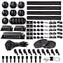 Turonic CM2 192-Piece Cable Management Kit, Black~#|#~sp310640518_sc7