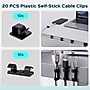 Turonic CM1 148-Piece Cable Management Kit, Black~#|#~sp310640546_sc7