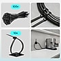 Turonic CM1 148-Piece Cable Management Kit, Black~#|#~sp310640547_sc7