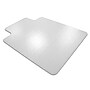 Floortex Ultimat Cleartex Carpet Chair Mat with Lip, 48" x 53", Designed for Medium-Pile Carpet, Clear Polycarbonate (1113423LR)~#|#~sp310646153_sc7