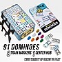 University Games Double 12 Mexican Train Dominoes (UG-55403)~#|#~sp311937055_sc7