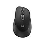 Logitech Signature Comfort M840 L Wireless Ergonomic Optical, Black, Each (910-007714)~#|#~sp311943257_sc7