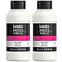 Liquitex BASICS Matte Varnish Bottle, Transparent, 250 mL, 2/Pack (LIQ1041007-2)~#|#~sp311999541_sc7