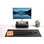 Fellowes Breyta Anti-Slip Polyester Desk Pad, 31.5" x 15.75", Black (100145425)~#|#~sp312000661_sc7
