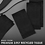 Creative Converting Touch of Color Guest Towel, 3-ply, Black, 192 Napkins/Carton (95134)~#|#~sp312163061_sc7