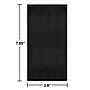 Creative Converting Touch of Color Guest Towel, 3-ply, Black, 192 Napkins/Carton (95134)~#|#~sp312163063_sc7