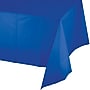 Creative Converting Touch of Color 108 in. x 54 in. Plastic Table Covers, Cobalt Blue, 12/Pack (723147)~#|#~sp312167066_sc7