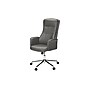 Monarch Specialties Inc. Ergonomic Faux Leather Swivel Executive Chair, Dark Grey (I 7375)~#|#~sp312210495_sc7
