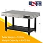 Diversified Woodcrafts 60"W x 36"D Steel Welding Table (DMW6036)~#|#~sp312227970_sc7