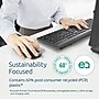 Kensington KM270 EQ Rechargeable Desktop Set, Keyboard and Mouse, Wireless, Black (K75560NA)~#|#~sp312230078_sc7