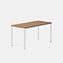 Branch 58"W Daily Desk, Walnut/White (10-11-09-30)~#|#~sp312428999_sc7