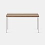 Branch 58"W Daily Desk, Walnut/White (10-11-09-30)~#|#~sp312429000_sc7