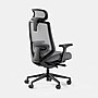Branch Ergonomic Chair Pro Headrest, Black/Boulder (13-45-00-11)~#|#~sp312429952_sc7