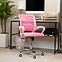Mind Reader Ergonomic Mesh Swivel Computer and Desk Chair, Pink (OFFCHAIR-PNK)~#|#~sp312590365_sc7