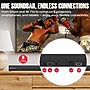 AudioSource AS201 Dolby Atmos Bluetooth 2.1 Soundbar with Wireless Subwoofer, Black (AS201ADW)~#|#~sp313051243_sc7