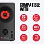 AudioSource Desktop Bluetooth Stereo PC Speakers, Black (AS2020BT-BK)~#|#~sp313051291_sc7