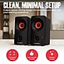 AudioSource Desktop Bluetooth Stereo PC Speakers, Black (AS2020BT-BK)~#|#~sp313051292_sc7