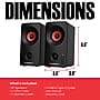 AudioSource Desktop Bluetooth Stereo PC Speakers, Black (AS2020BT-BK)~#|#~sp313051294_sc7