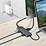 BonElk Long-Life USB-C 8-in-1 Multiport Hub with 4K HDMI, Ethernet, and 100W PD Ports, Space Gray (ELK-80057-R)~#|#~sp313051417_sc7