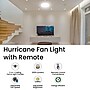 Power By GoGreen Hurricane 10 in. LED Fan Light, White (GG-HURRICANE)~#|#~sp313407276_sc7