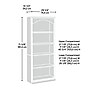 Sauder Select 71"H 5-Shelf Bookcase, Salt Oak (446193)~#|#~sp313910990_sc7