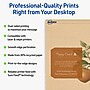 Avery Hexagon Integrated Cards, Matte Kraft Brown, 100/Pack (19479398972)~#|#~sp313998681_sc7