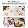 Avery Arched Square Business Cards, Matte Kraft Brown, 300/Pack (19479398954)~#|#~sp314002950_sc7