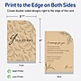 Avery Rectangle Single Rounded Corner Integrated Cards, Matte Kraft Brown, 100/Pack (19479398963)~#|#~sp314005305_sc7