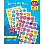 Teacher Created Resources Smiles and Stars Smelly Stickers, Assorted Colors, 480/Pack (TCR10334)~#|#~sp314055080_sc7
