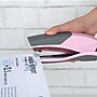 Swingline Optima 25 Rediced-Effort Desktop Stapler, 25-Sheet Capacity, Pink/Gray (S7066401)~#|#~sp314429434_sc7