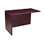 Boss Office Products 71" L-Shaped Desk with Dual File Pedestals, Mahogany (GROUPA11-M)~#|#~sp314485928_sc7