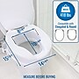 HealthSmart Universal Raised Toilet Seat, 4"H, 300 Lb. Capacity (522-1510-1900)~#|#~sp314487613_sc7